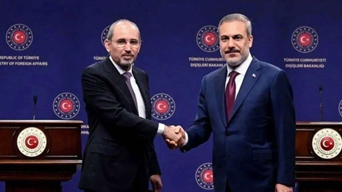 Bakan Fidan, Ürdünlü mevkidaşı Safadi ile görüştü