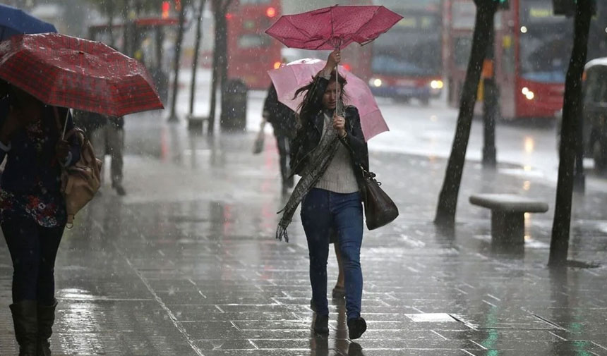 Meteoroloji paylaştı: Sağanak ve kuvvetli rüzgara dikkat!