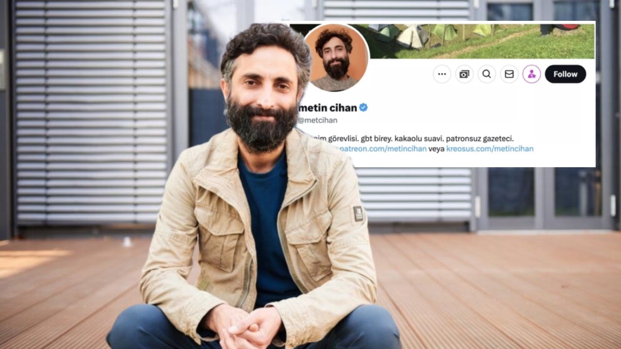 X hesabına erişim engeli gelen Metin Cihan: İsrail ile işbirliğini açığa çıkardığım için