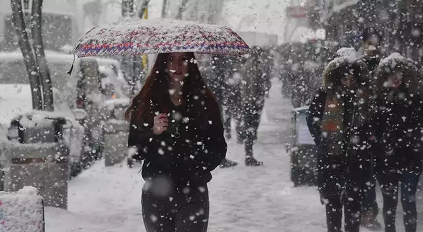 Kar ve kuvvetli fırtına geliyor: Meteoroloji bölge bölge açıkladı