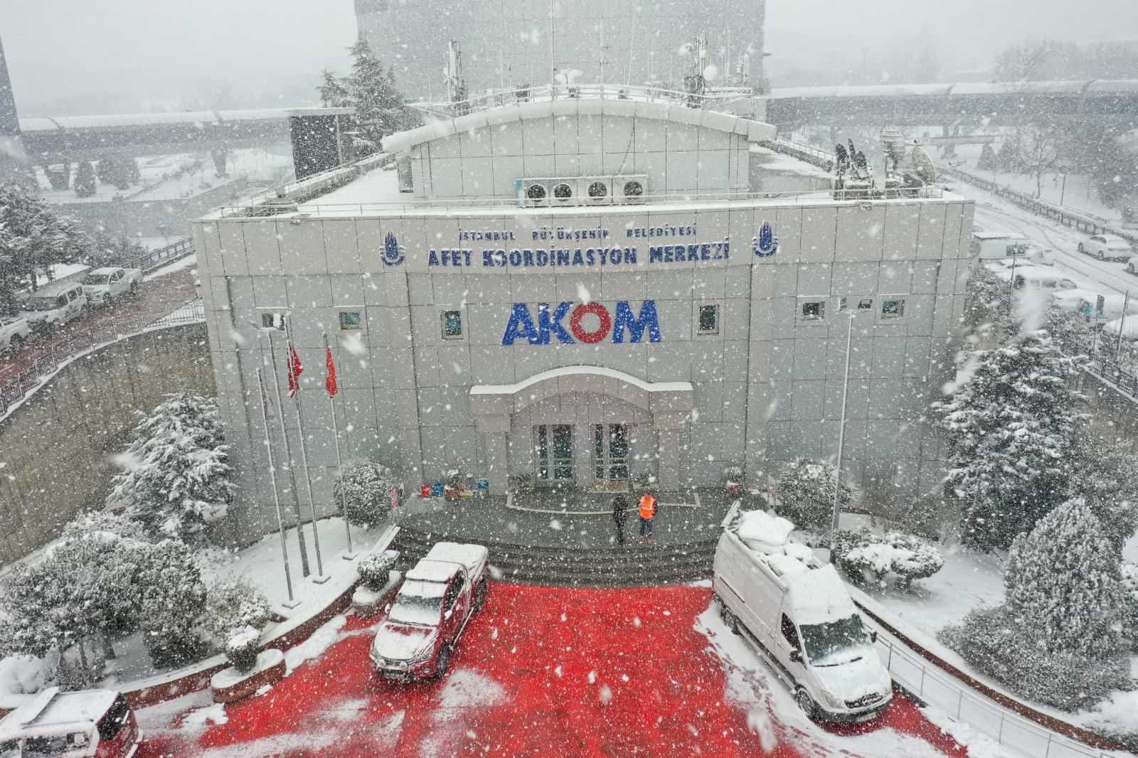 İstanbul için kar uyarısı: AKOM saat verdi