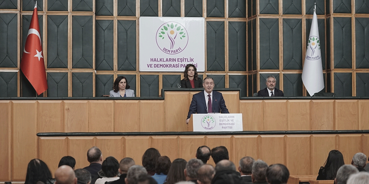 DEM Parti'den 4 maddelik 'çözüm' bildirgesi: Öcalan'ın perspektifi tarihsel fırsat