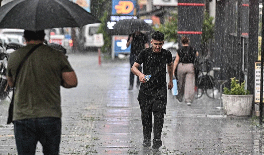 2 büyük il için 'sağanak' alarmı!