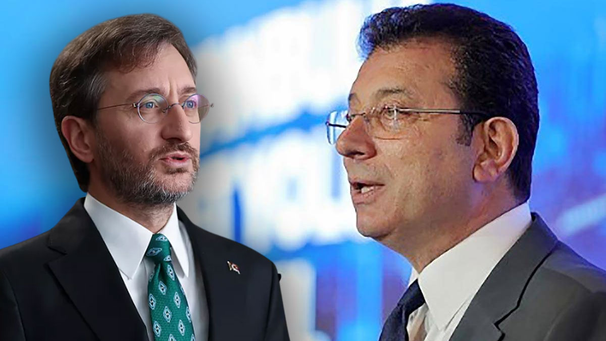 İmamoğlu'na ilk yanıt Fahrettin Altun'dan geldi: Büyük bir iftira