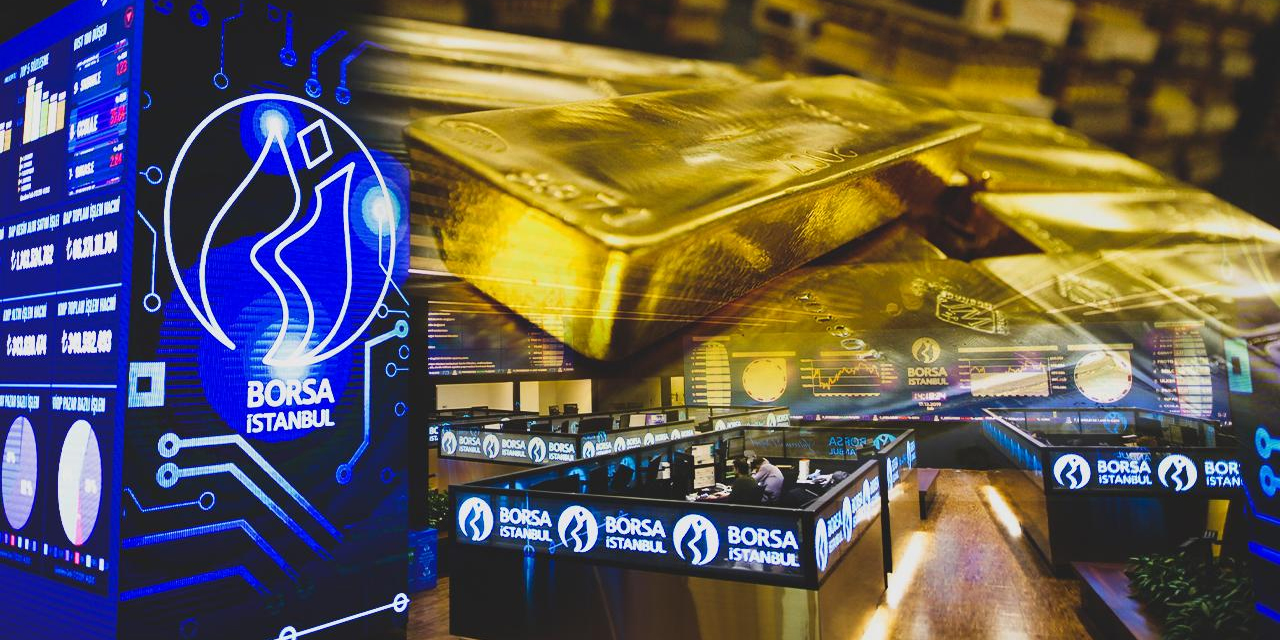Borsa günü düşüşle kapattı: Altının ons fiyatı yükseldi