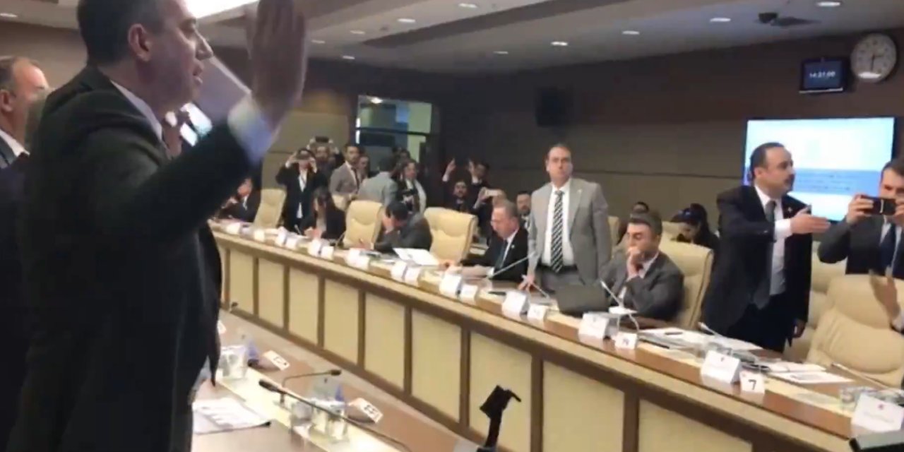 Kartalkaya komisyonunda ortalık karıştı! 3 parti toplantıyı terk etti