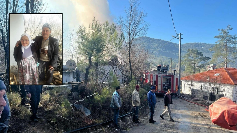 Yaşlı  çifti ölüm bile ayıramadı! Uykusunda yakalandılar
