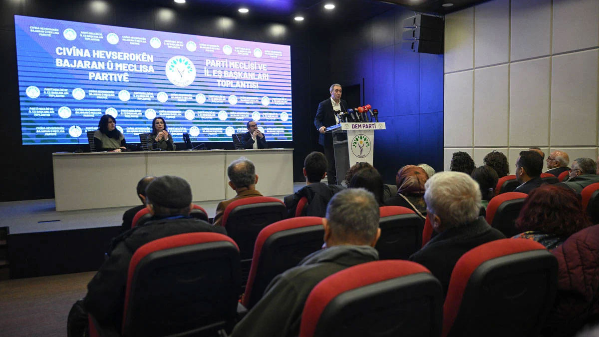 DEM Parti MYK toplantısı başladı: Yeni dönemin yol haritası şekillenecek