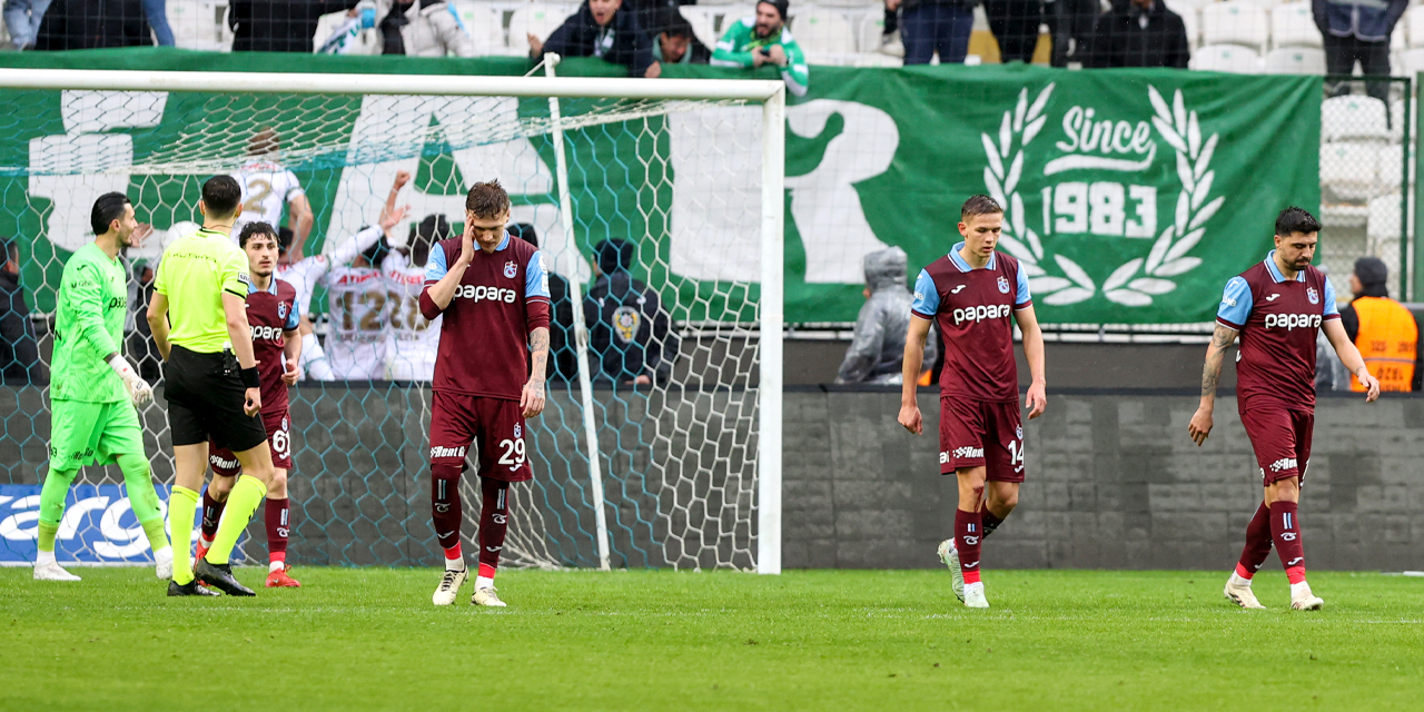 Trabzonspor deplasmanda kabus yaşıyor! Dış sahada 31 puan kaybetti
