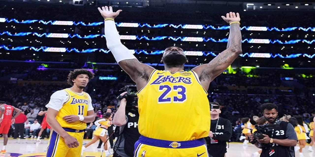 NBA tarihine adını altın harflerle kazıdı! LeBron James 50 bin sayıyı aştı