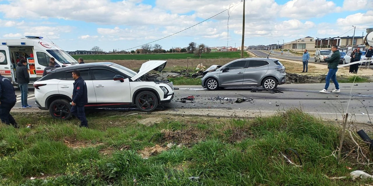 Tekirdağ'da kaza: 3’ü askeri personel 6 kişi yaralandı