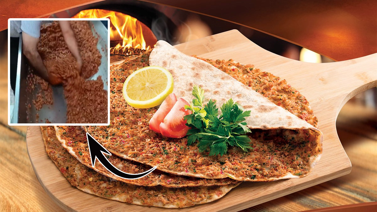 Bu görüntüler Hindistan'dan değil Türkiye'den! Lahmacun yerken iki kere düşünün... İşte o görüntüler...