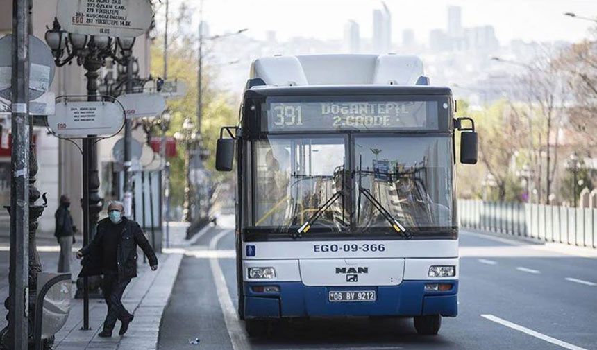 Ankara'da toplu ulaşıma yüzde 40 zam