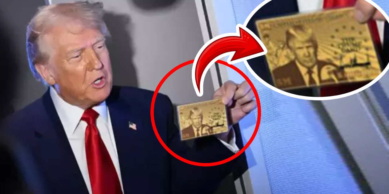 Trump 5 milyon dolara sattığı vatandaşlık kartına kendi fotoğrafını bastırdı