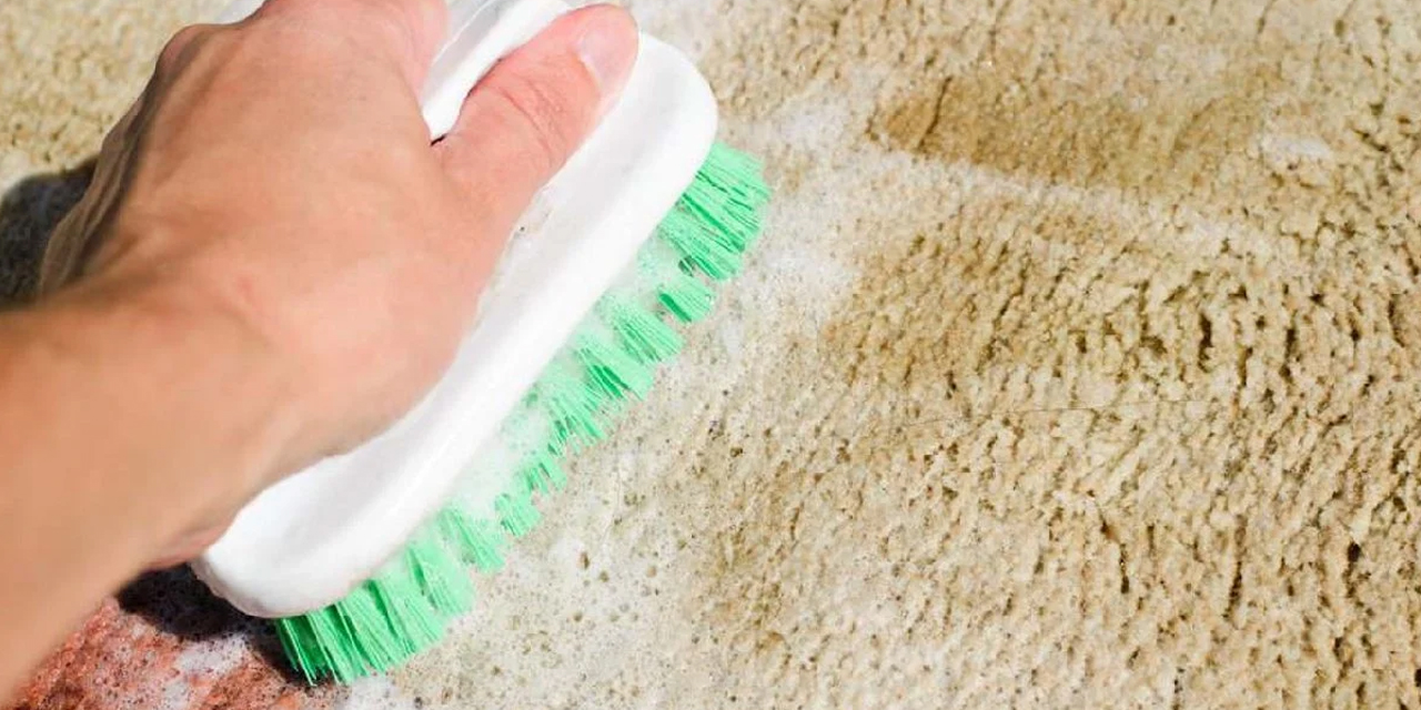 Yılda bir kez yapılan bu yöntem halıdaki lekeleri silgi gibi temizliyor!