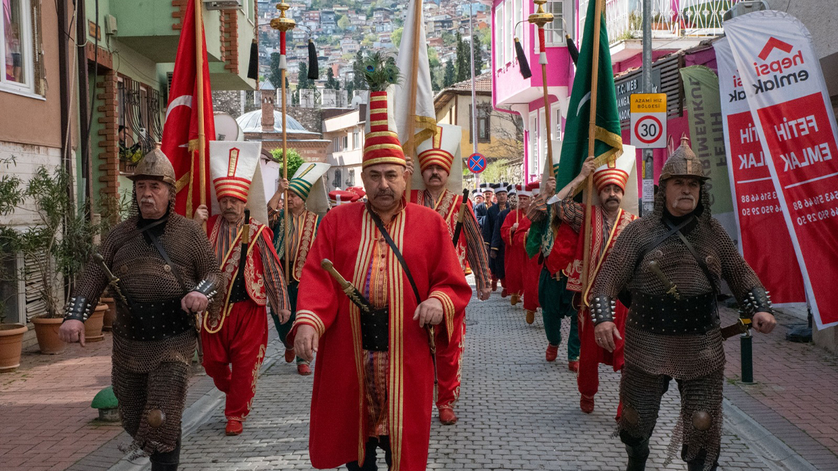 Bursa'nın fethi coşkuyla kutlandı
