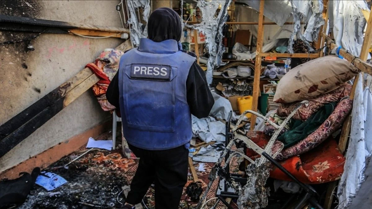 İsrail gazetecilerin çadırını vurdu
