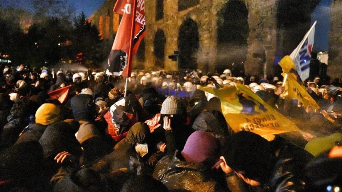 İBB protestosunda tutuklanan üç öğrenci serbest bırakıldı