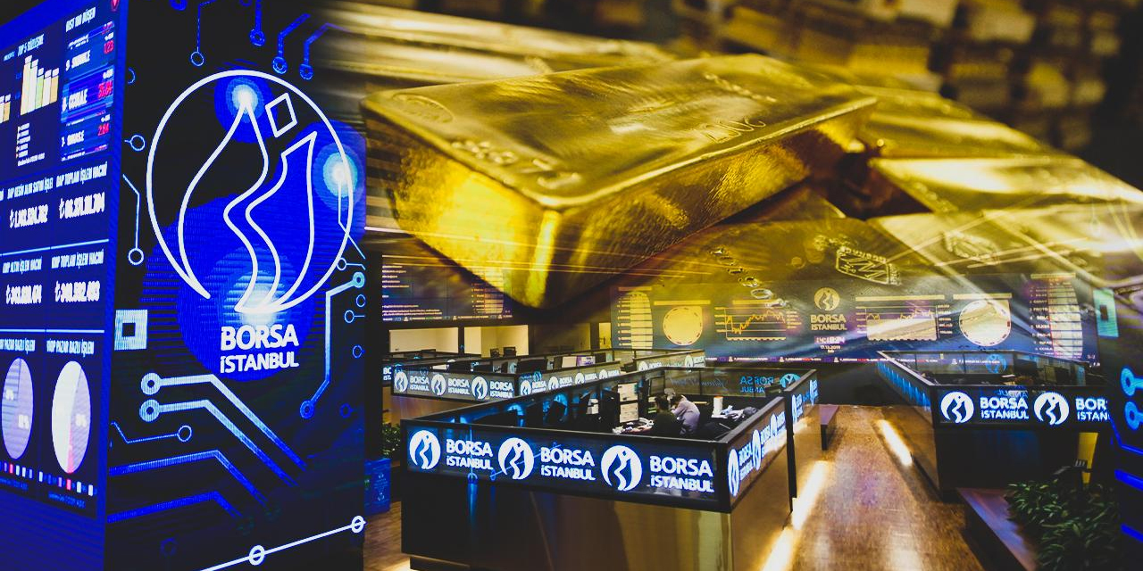 Borsa günü yükselişle, altın düşüşle kapattı