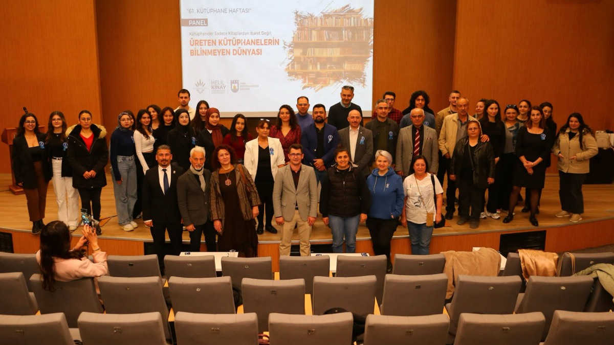Karabağlar’da “Üreten Kütüphanelerin Bilinmeyen Dünyası” paneli