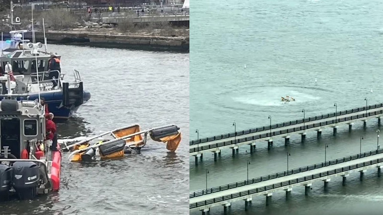 New York’ta helikopter kazası! Altı kişi hayatını kaybetti