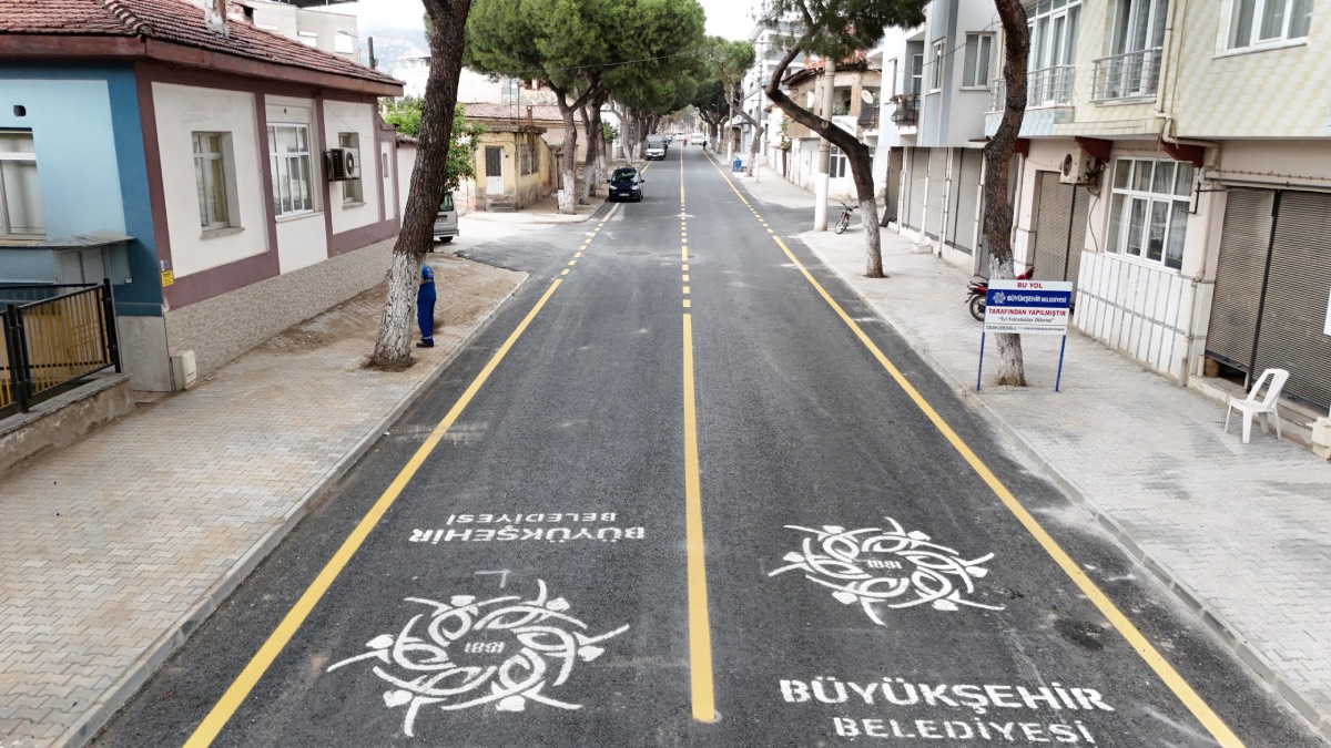 Aydın Büyükşehir Belediyesi, Sultanhisar'ın yollarını yeniliyor