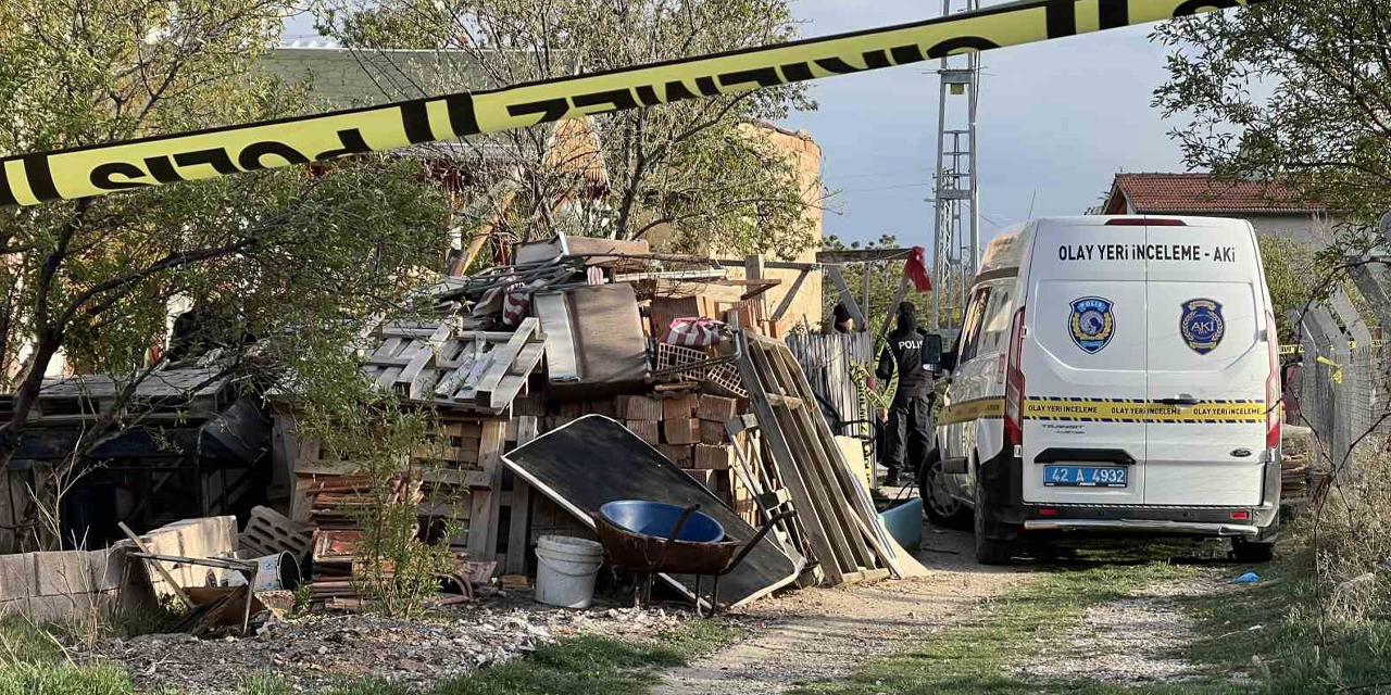 Konya'da korkunç olay! Eşini öldüren koca aynı silahla intihar etti