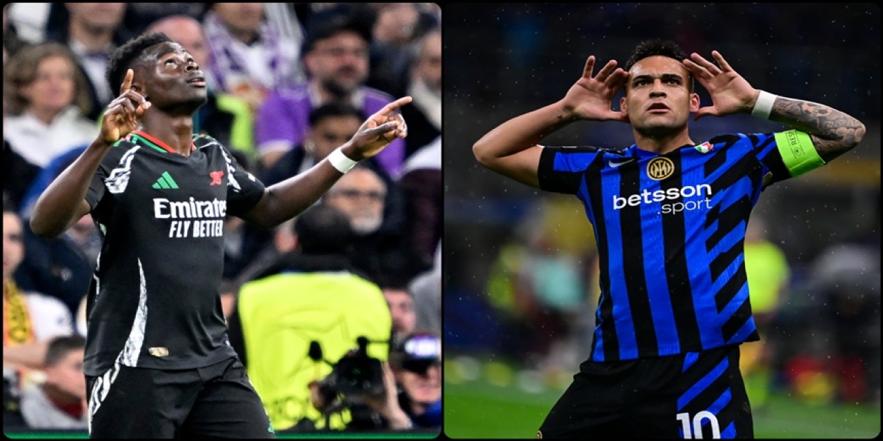 Şampiyonlar Ligi yarı finalistleri belli oldu! Arsenal ve Inter'den tarihi başarı