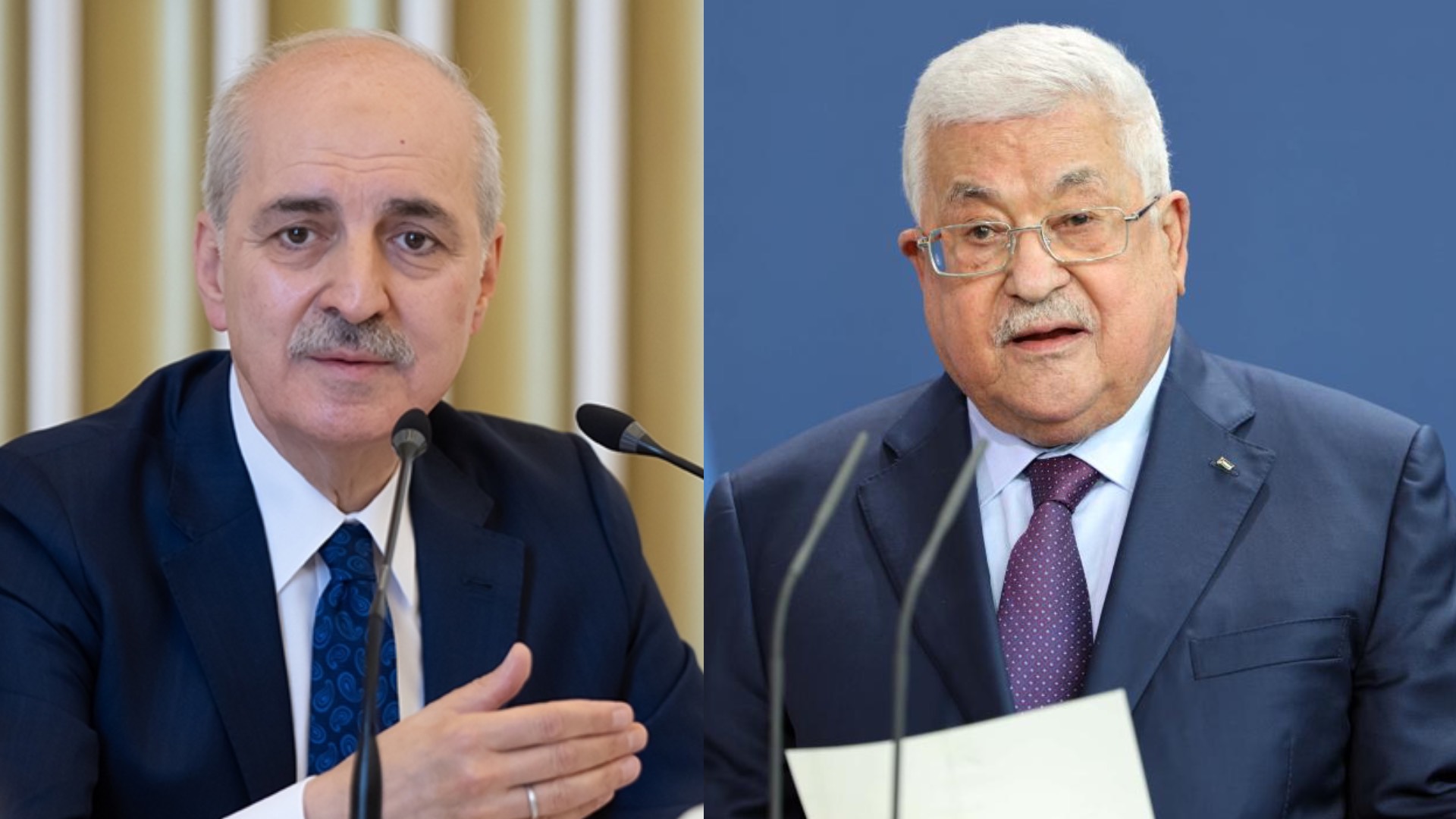 TBMM Başkanı Kurtulmuş'tan Abbas'a davet: Meclis'te Filistin oturumu düzenlenecek