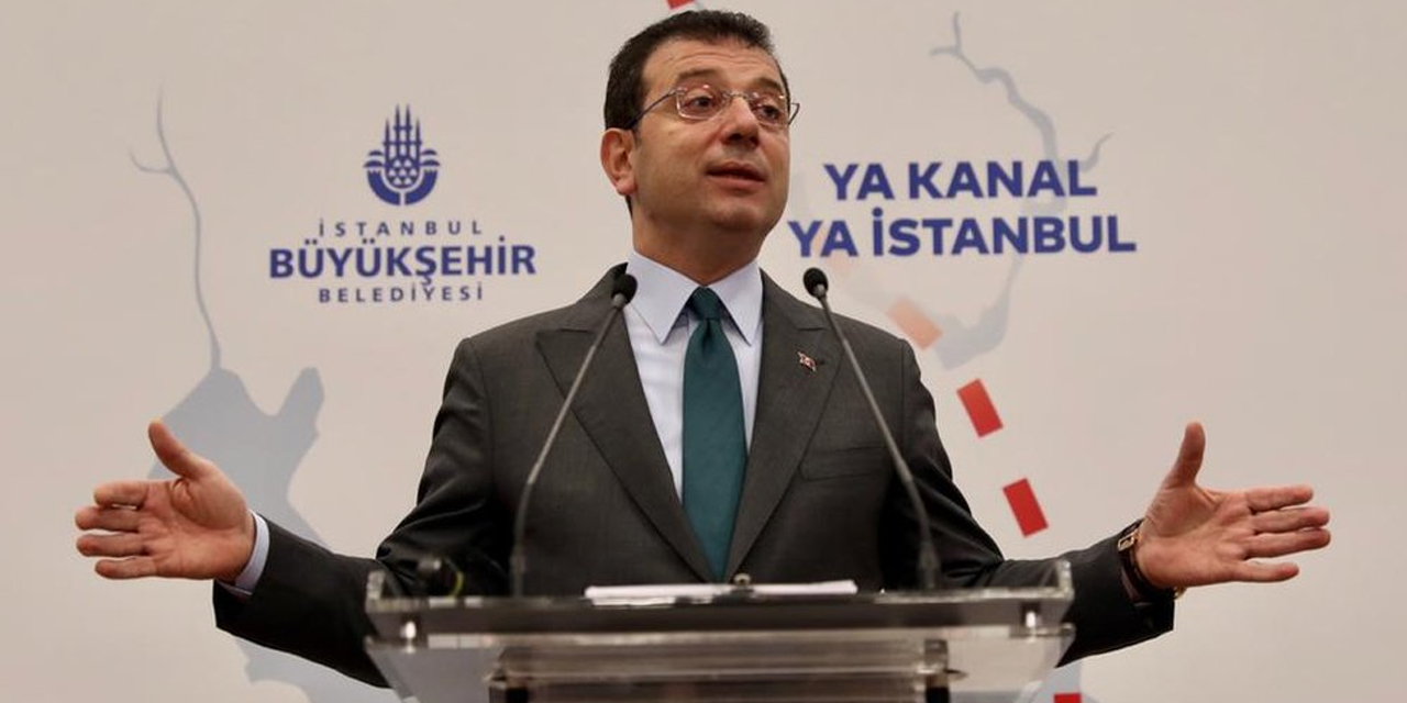İmamoğlu’ndan 'Kanal İstanbul' uyarısı: “Yokluğumu fırsat bilip suyumuzu kurutuyorlar”
