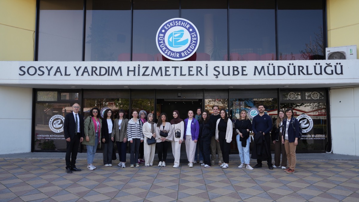 Eskişehir Büyükşehir Belediyesi Almanya’dan gelen öğrencilere örnek oldu