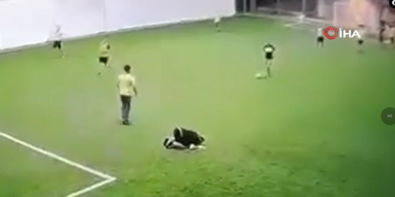 Halı saha maçı ölümle bitti