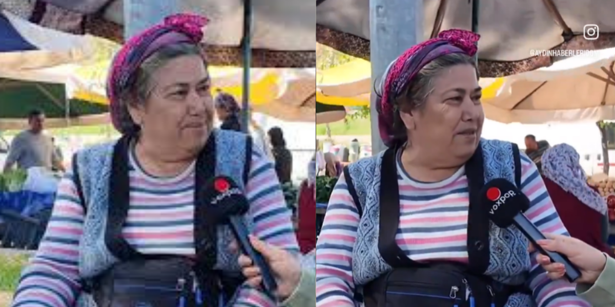 Emekli öğretmenin feryadı! Pazarcılık yaparak geçimini sağlıyor