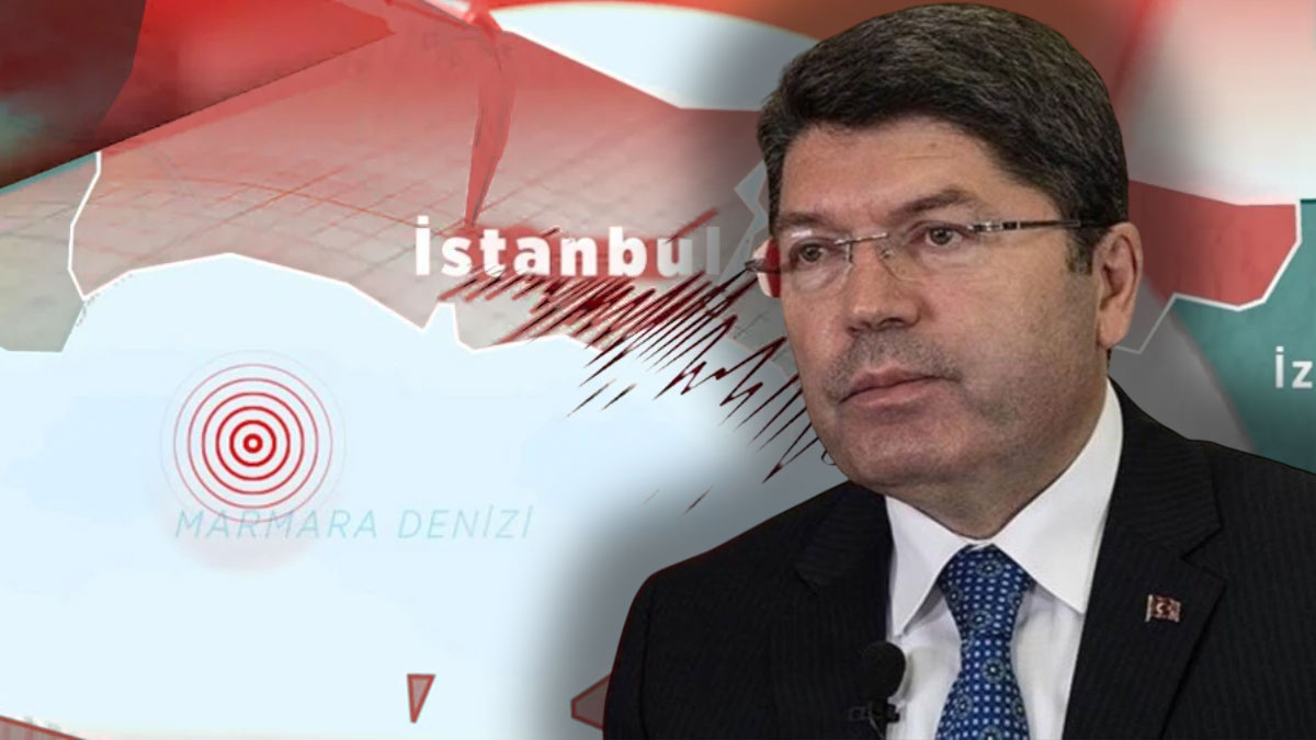 Adalet Bakanı Tunç'tan deprem açıklaması