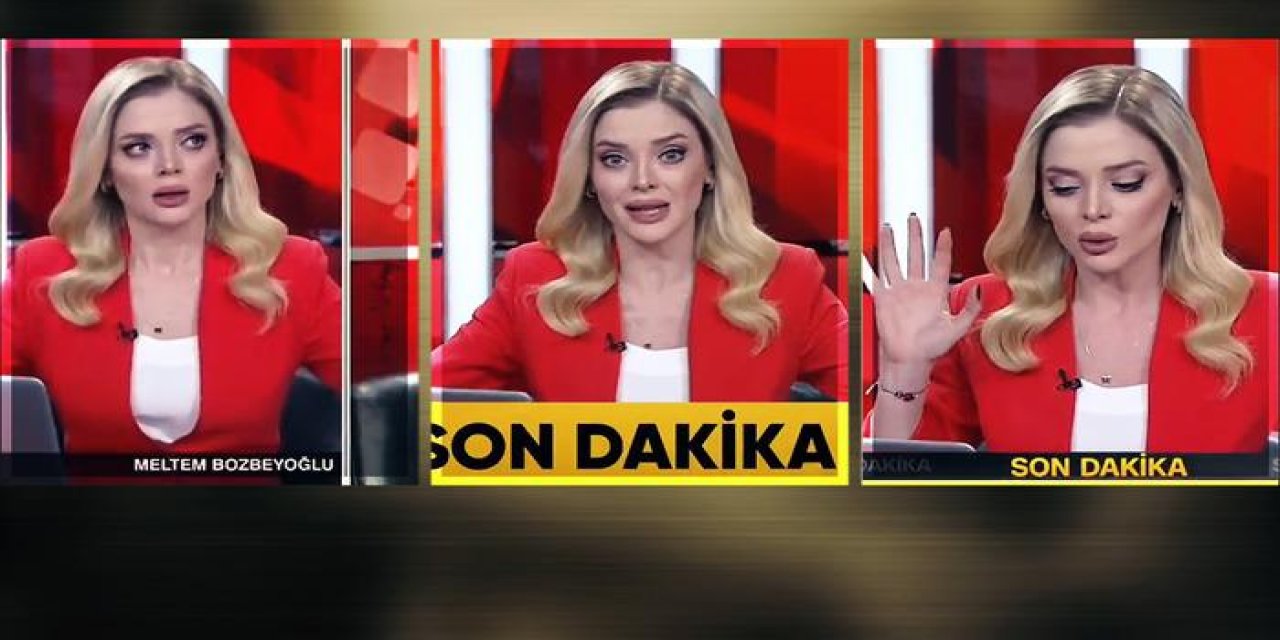 Canlı yayında depreme yakalandı! Stüdyo beşik gibi sallandı