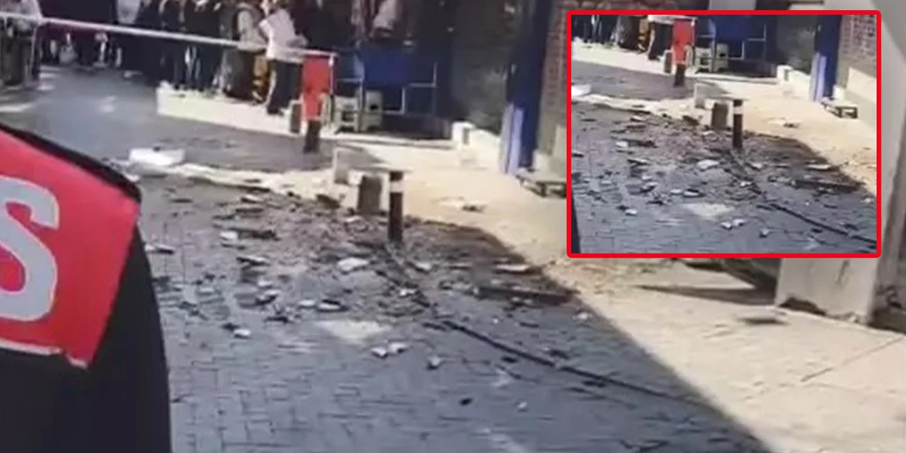 Beşiktaş’ta bir bina deprem sonrası tahliye edildi