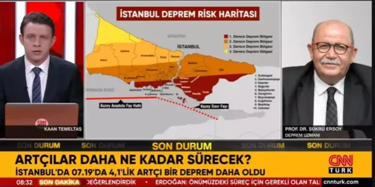 Büyük Marmara depreminin artçıları ne kadar sürer? Prof. Dr. Şükrü Ersoy açıkladı