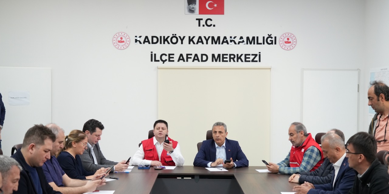 Kadıköy Belediyesi deprem sonrası teyakkuzda