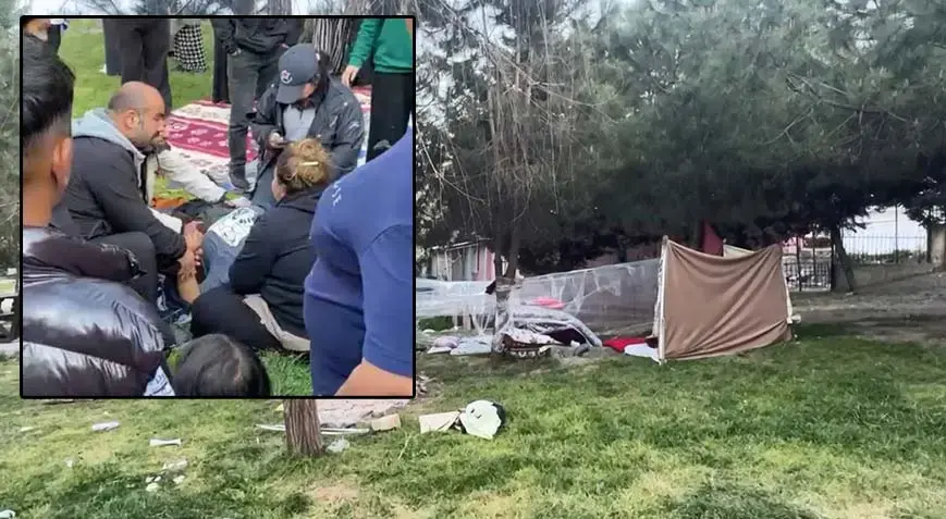 Esenyurt'ta dehşet! Deprem çadırındaki abla kardeş silahla vuruldu