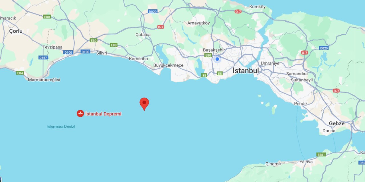 İstanbul'da yine deprem! Artçı korkuttu
