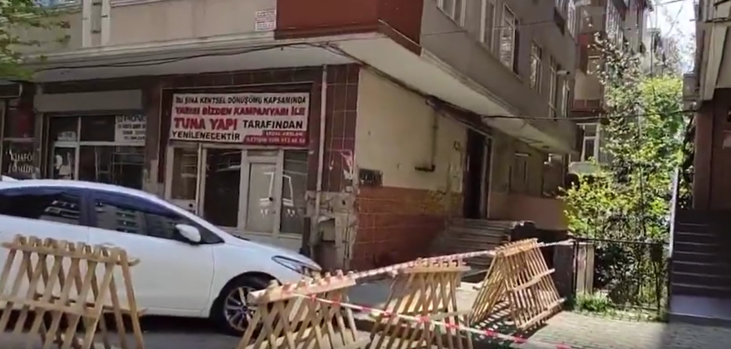 Deprem sonrası artçı sarsıntılar sürüyor! Bir binanın kolonu çöktü