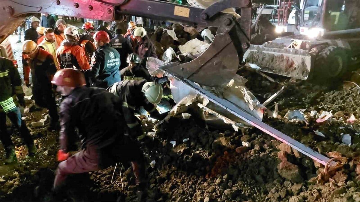 Samsun'da heyelan faciası: Baba ve 2 çocuk hayatını kaybetti