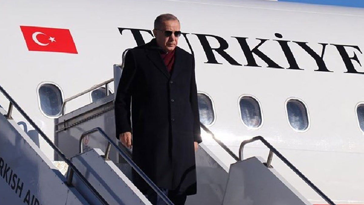 Cumhurbaşkanı Erdoğan, İtalya'ya gitti