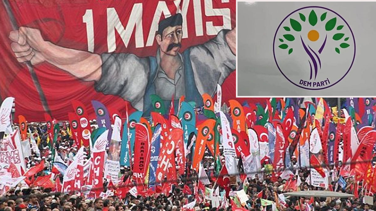 DEM Parti'den 1 Mayıs baskınlarına tepki