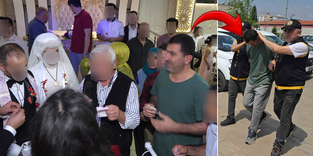 Düğünde davetsiz misafir! Önce pastayı yedi sonra takı kutusundan 100 bin lira çaldı