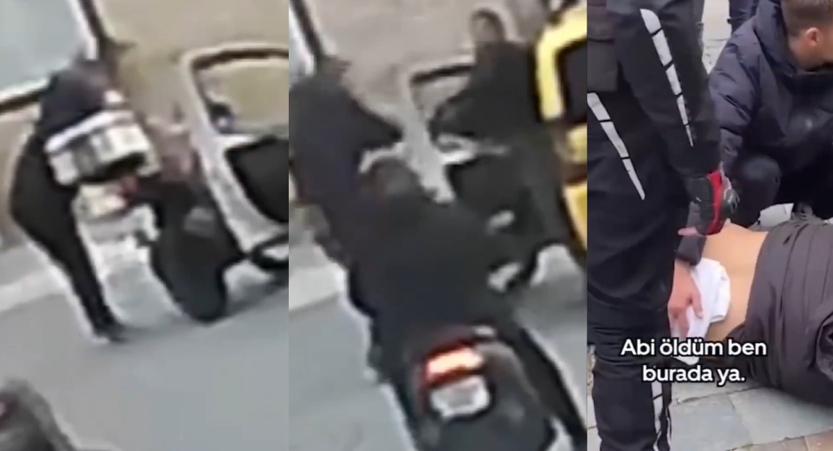 Taksici dehşeti! Önce çarptı sonra bıçakladı