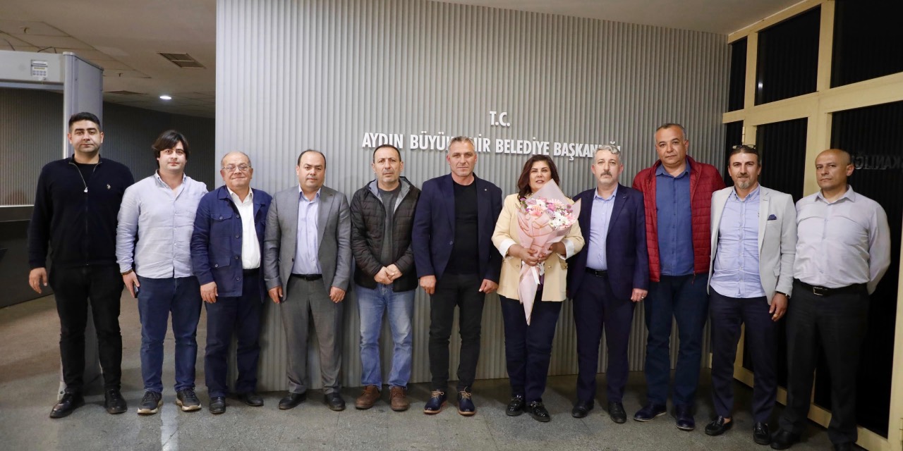 Nazilli Afyonlular Derneğin'nden Başkan Çerçioğlu'na ziyaret