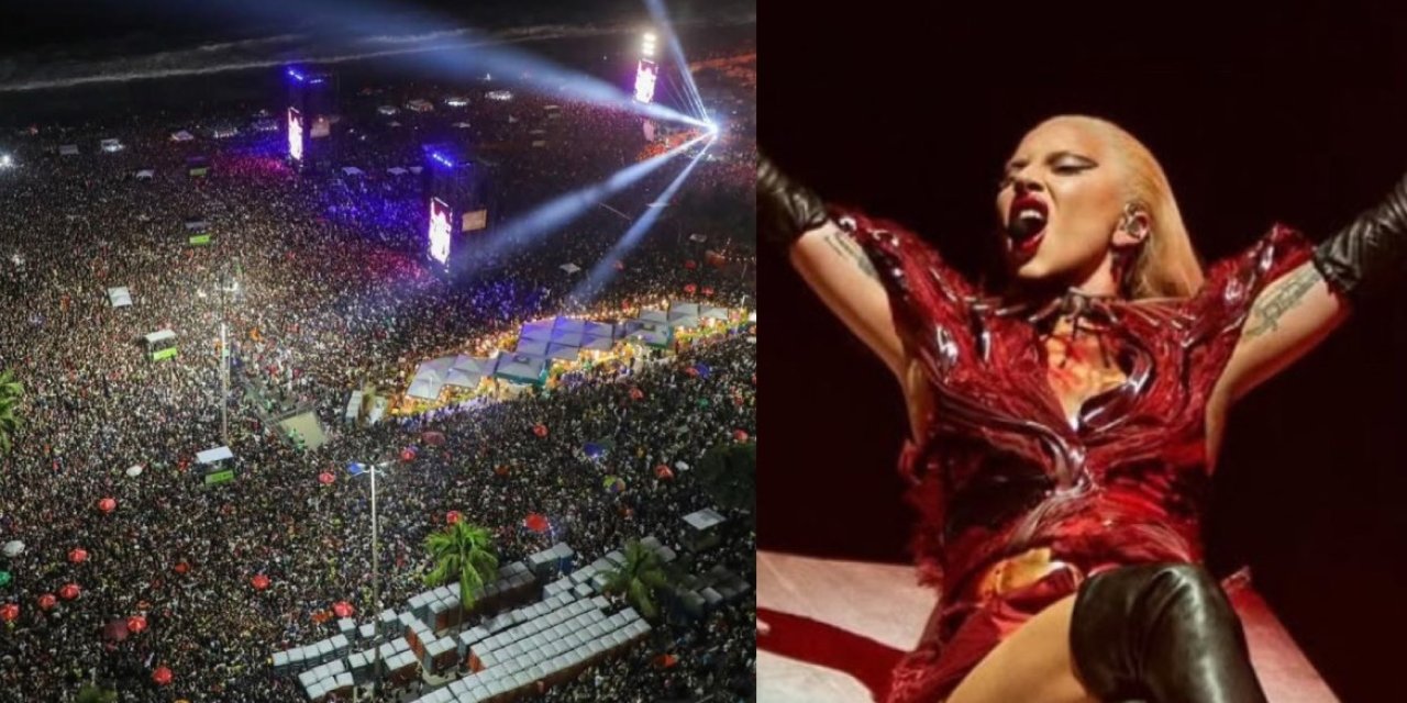 Lady Gaga, Brezilya’yı salladı: 2 milyon kişilik dev konser