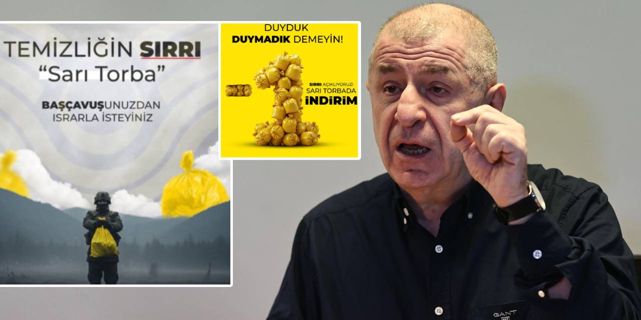 Ümit Özdağ'dan 'sarı torba' tepkisi: Her şeyin bir edebi vardır
