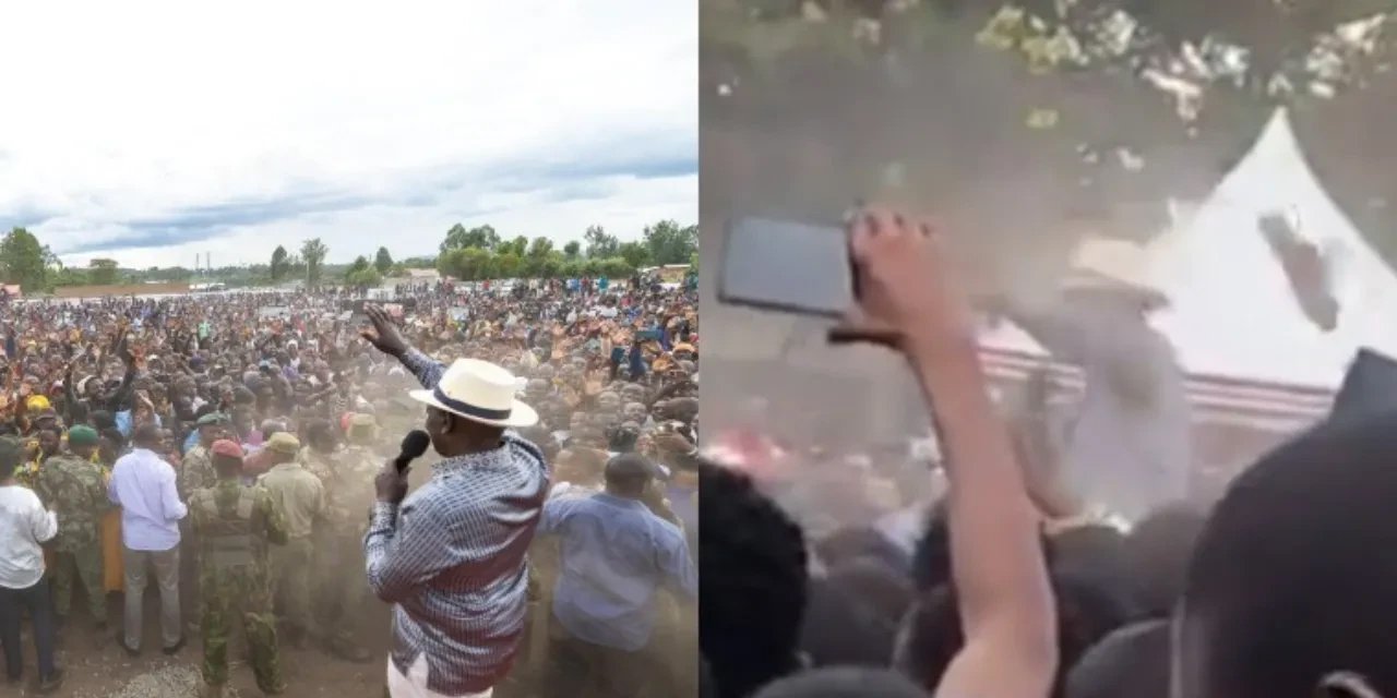 Kenya Devlet Başkanı Ruto mitingde saldırıya uğradı